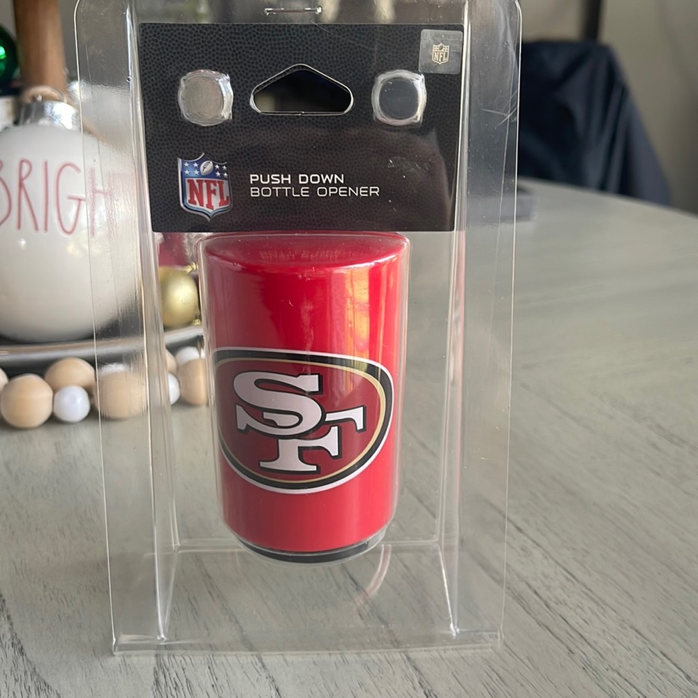 5/$25 NFL push down bottle opener SF 49ers